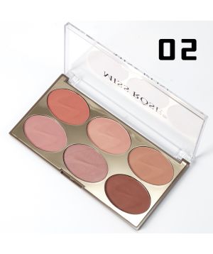 7004-017N2 ,6-color blush of single package