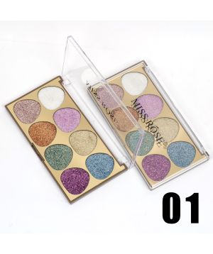 7001-090M1 8-color glitter eyeshadow of single package,M1