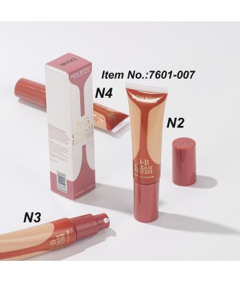 7601-007N Transparent tube with red bean printing, good quality foundation , single package