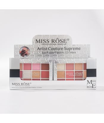 7001-105DM12 12 color eye shadow，2 group color in  display boxes
