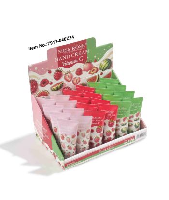 7912-040Z24 hand cream of 24pcs in display box