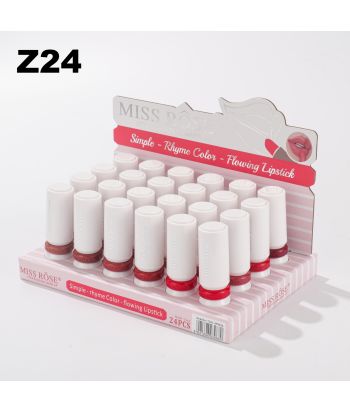 7301-499Z 3 group colors matte lipstick ,  24pcs in a display boxes