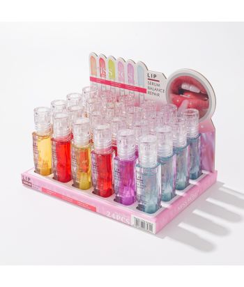7701-513H24 lip serum 6color sets, 24 pcs in display boxes