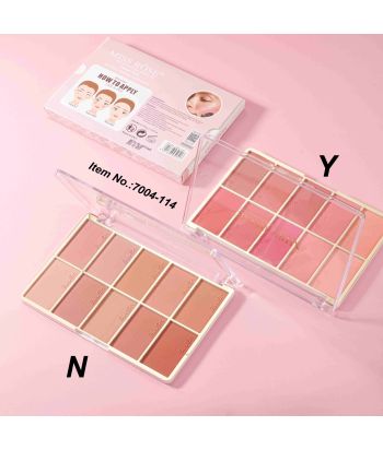 7004-114 sweet flush, 10-color blush of single package