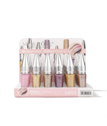 7402-025Z2 ,8colors glitter eyeliner,24pcs in display box