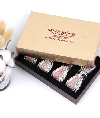 7301-413T1 Bow tie affixed leather with diamond lipstick 4 styles of world cover gift box with the first group of color S01-S04
