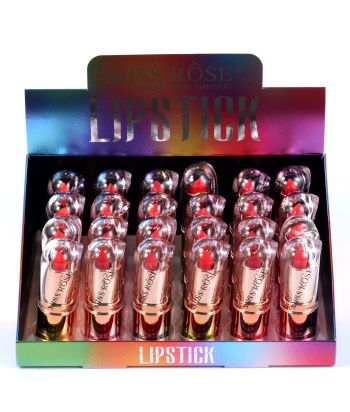 7301-437D8 6 color lipstick 24pcs in display box
