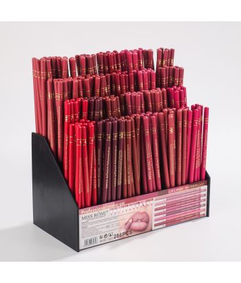 7101-014Z1 12 colors colorful lipliner pencil ,12doz in display box