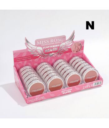 7004-023N24  4colors blusher of 24pcs  in a display boxes