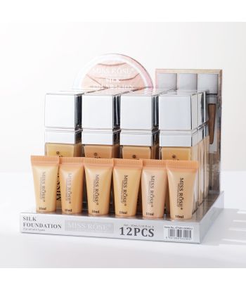 S7601-048S12 30ML 6 color  foundation,12pcs in display box