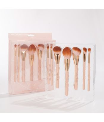 7201-010M 7pieces marble makeup brush set