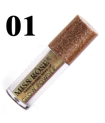 7001-006M1 Roll-on bottle with a lid of glitter paint, highlighter powder eyeshadow, color No.1  I LIKE 2 WATCH