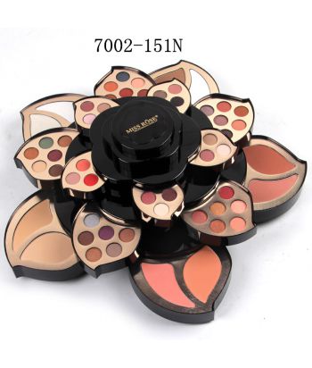 7002-151N Black Plum blossoms cosmetic case, Air cushion bb in the top of case. 8pcs in a carton