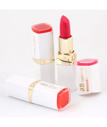 7301-021I Spray white pearl paint with gold lipstick, 24pcs in a display box