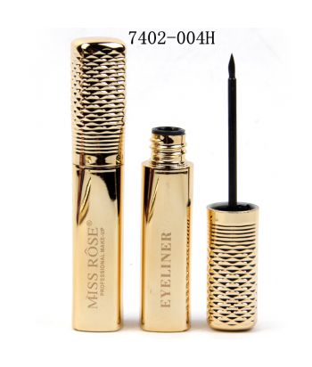 7402-004H24 Lt.gold plating tube with liquid eyeliner, 24ps in a display box
