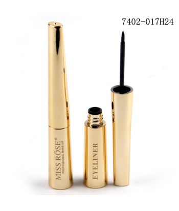 7402-017H24 Lt.gold plating tube with eyeliner, imported cotton head, 24ps in a display boxes