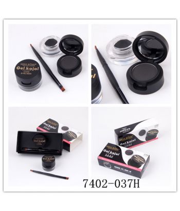 7402-037H Double layer set with brush,eye cream in the bottom and eye powder in the top.single package