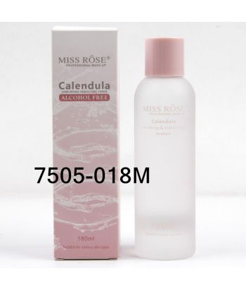 7505-018M 200ML White transparent and frosted bottle, calendula toner of single shrinkable package
