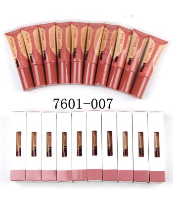 7601-007L1 Transparent tube with red bean printing, good quality foundation , single package,color Light1