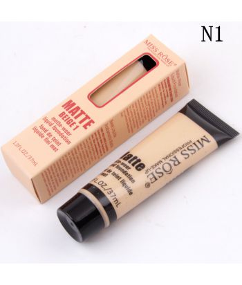 7601-039N1 Transparent tube with black printingliquid foundation of single package,color Beige1