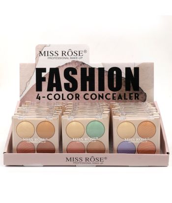 7601-058Z1, 4-color concealer kit display box package
