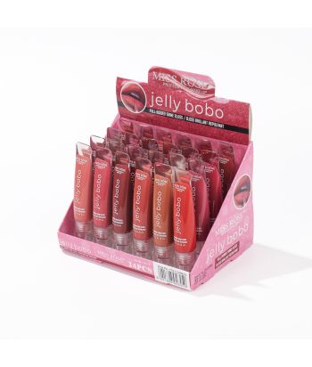 7701-548Z24 24 color moisturizing lip gloss ,24 pcs in display box