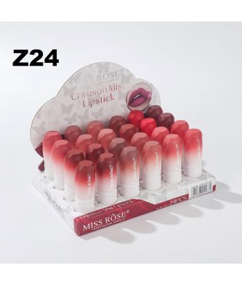 7301-037Z 3 group colors matte lipstick ,  24pcs in a display boxes