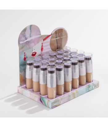 7601-173Z24  6color liquid concealer, one side brusher and the other concealer ,24pcs of display box