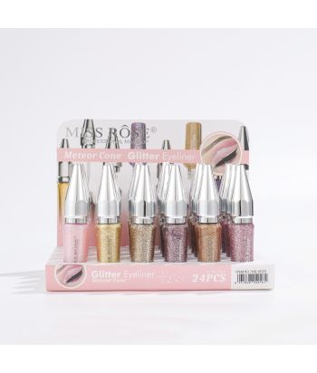 7402-025Z2 ,8colors glitter eyeliner,24pcs in display box