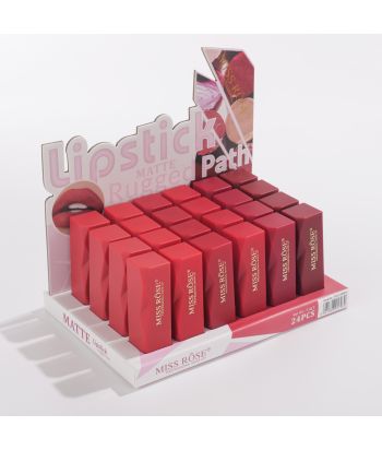 7301-048Z1 6 color lipstick 24pcs in display box