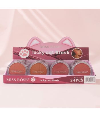 7004-094NZ1 lucky cat blush 24pcs in display box