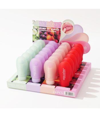 7301-486H24 four scented lip helper balms 24pcs in display box