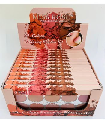 7004-082DN12  10-color blush of single package,12pcs in display box