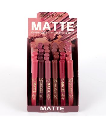 7301-453Z36  Non-stick matte lipstick ，6color 36pcs in display box package