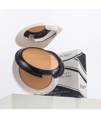 7003-090N Miss rose compact Powder  single box 2 in 1