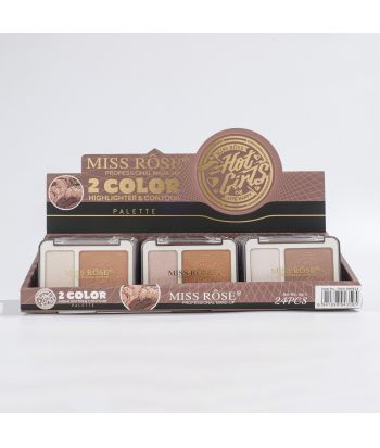 7003-089Z24 highlighter & contour , 5 group color 24 pcs in display box 