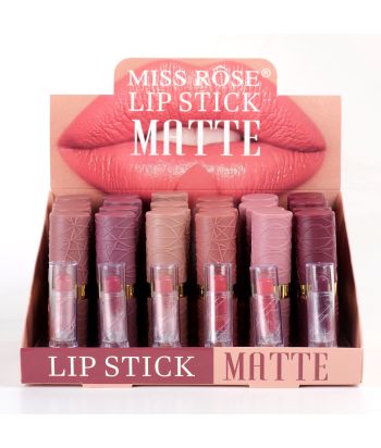7301-424Z2 6 color lipstick 24pcs in display box