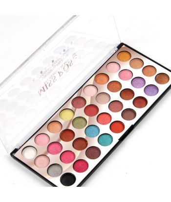 7001-060MT Colorful EVA cabinet with transparent lid compact. 36 colors eyeshadow. NO.MT