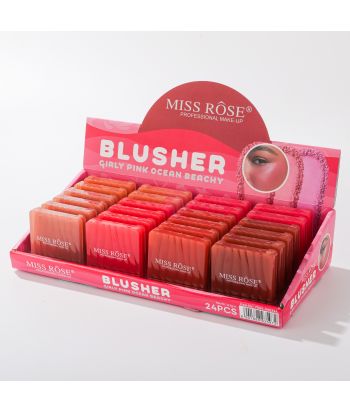 7004-095Z24 6color blusher ,24pcs in a display box