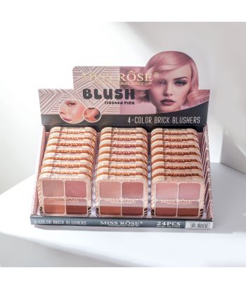7004-053N24 2color baking blusher. 24pcs in a display box