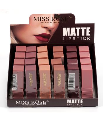 7301-428M24 6 color lipstick 24pcs in display box