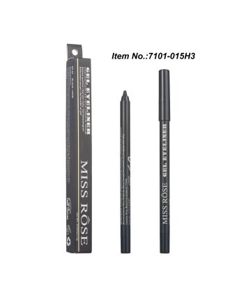 7101-015H3 Non-stick cup foaming eyebrow pencil of single package ,color No.3 color black