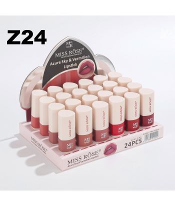 7301-015Z 3 group colors matte lipstick ,  24pcs in a display boxes