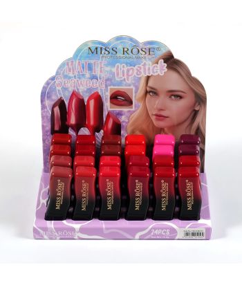 7301-010CN1 12 color lipstick 24pcs in display box