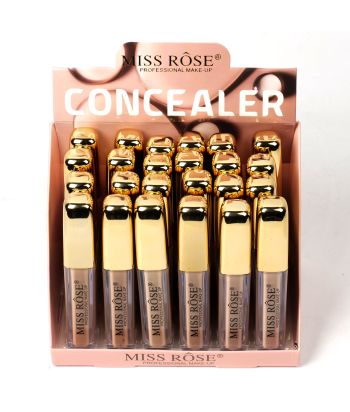 7601-047N24 Gold plated round head concealer in 24 display boxes