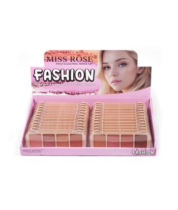7004-052N24 4 colors blusher of 2 sets colors of 24pcs in a display boxes
